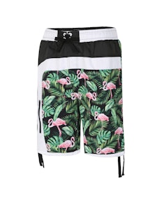 KAM Boardshorts mit Flamingo-Print Multi